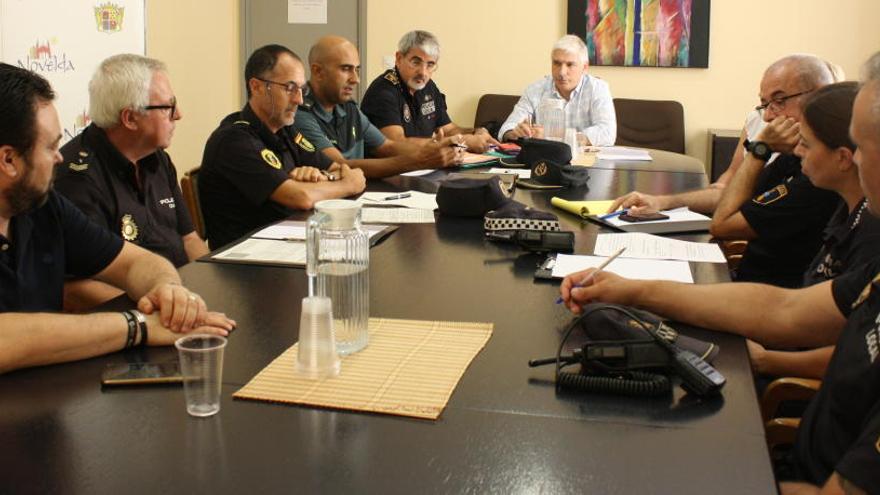 La reunión que la Junta de Seguridad Local en Novelda