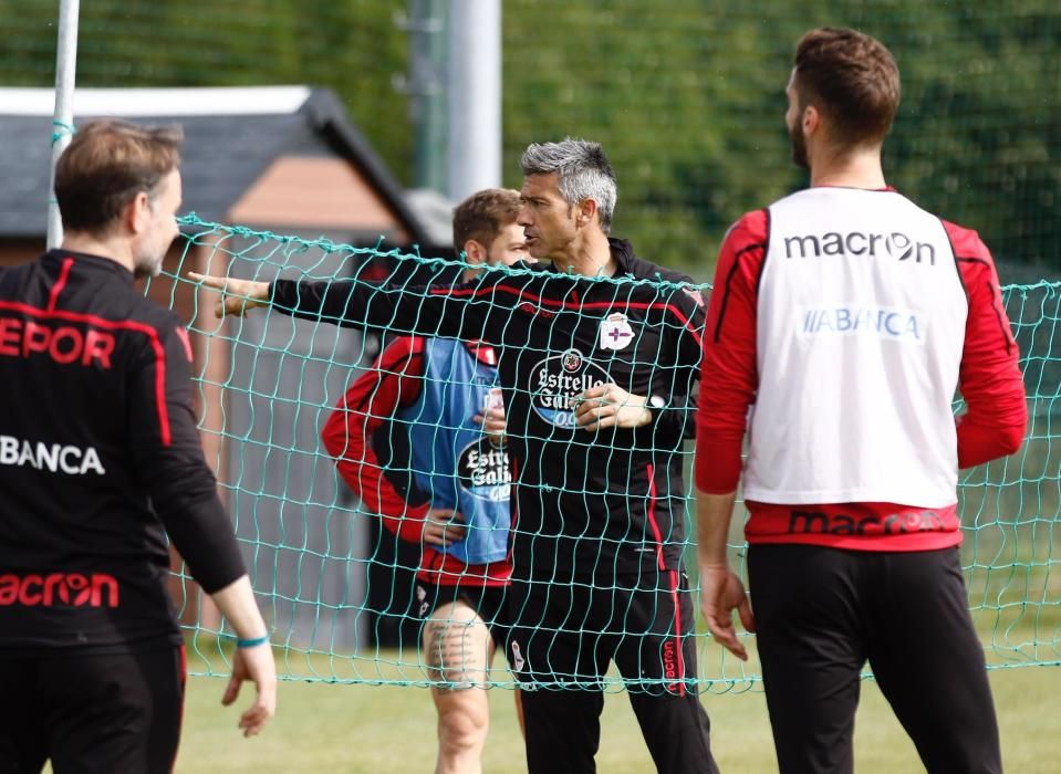 José Luis Martí propone un entrenamiento para reforzar el trabajo táctico.