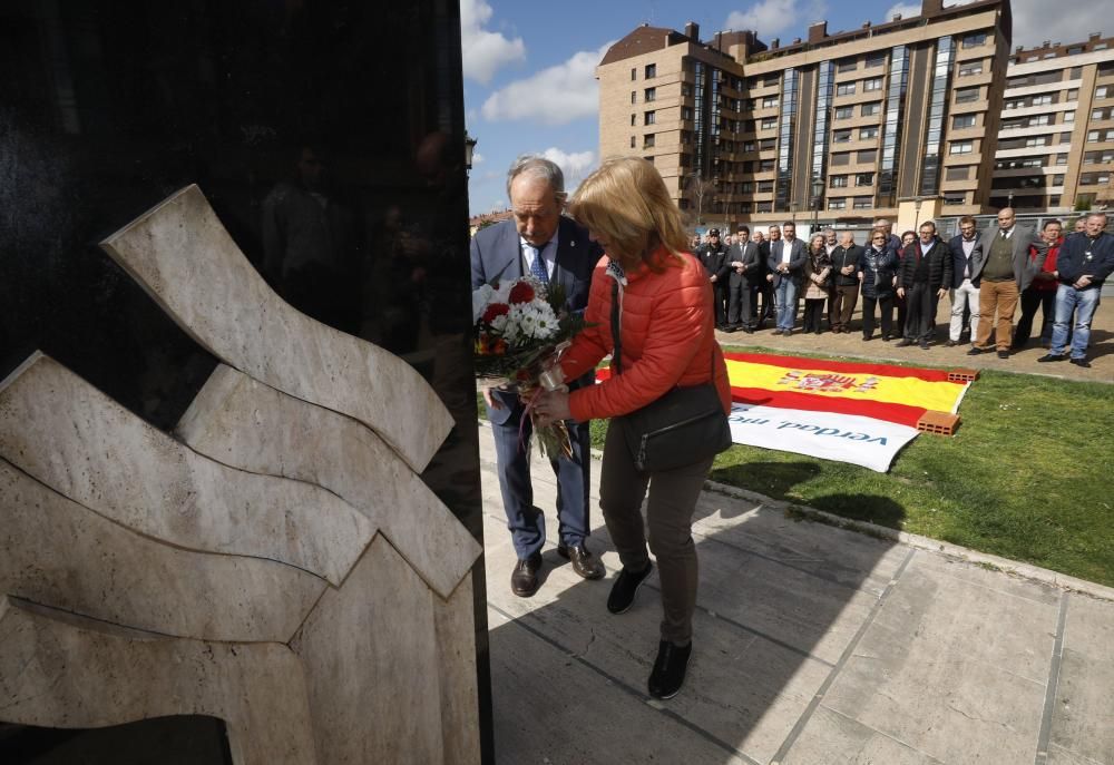 Acto con la Asociación de Víctimas del Terrorismo