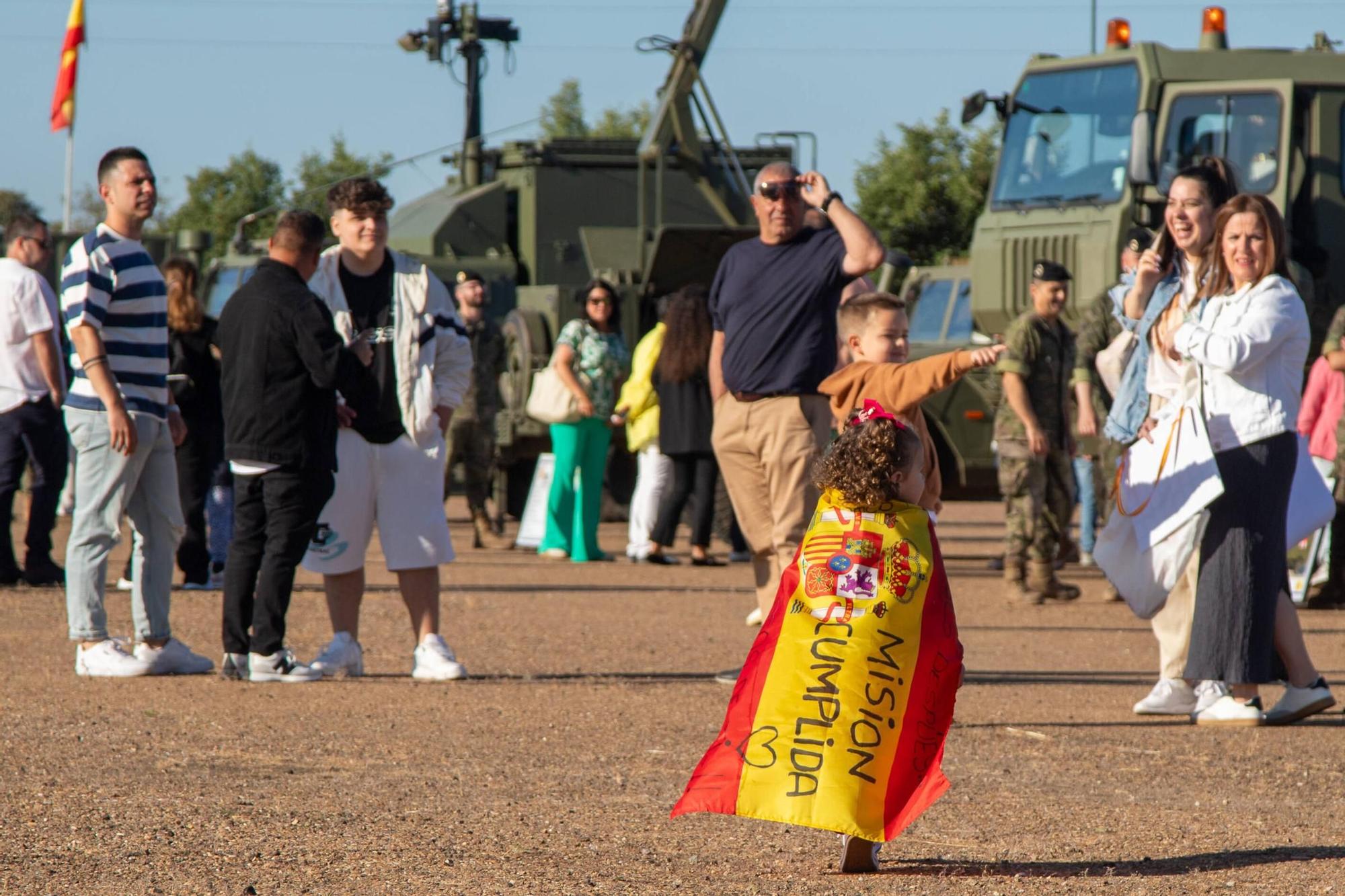 Vuelven a Badajoz los últimos militares que se encontraban en misión de paz en Líbano