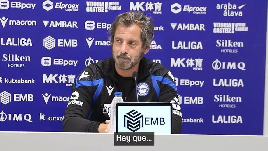 Quique Sánchez Flores: "El elogio debilita"