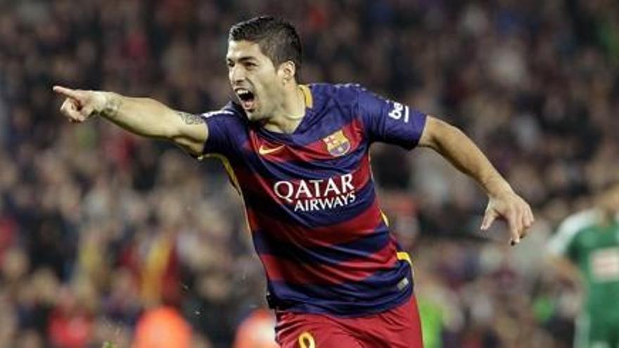 La definició de Luis Suárez decideix una partit gris del Barça