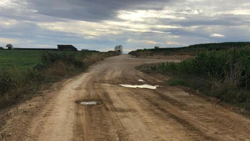 La Diputación de Huesca mejorará el camino vecinal que une Albero Bajo y Sangarrén