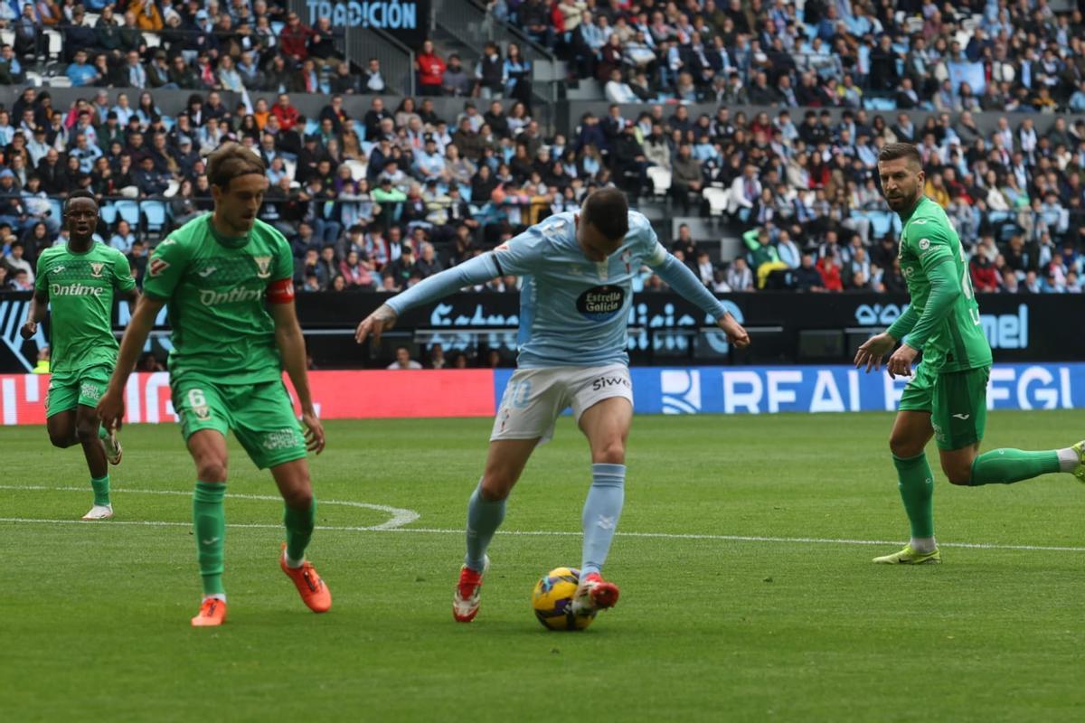 El Celta-Leganés, en imágenes