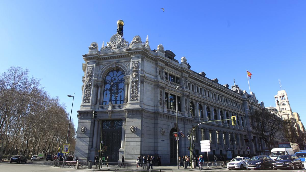 Fachada del Banco de España