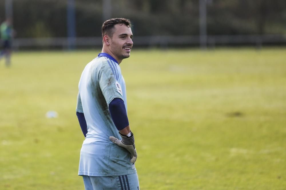 Entrenamiento del Real Oviedo