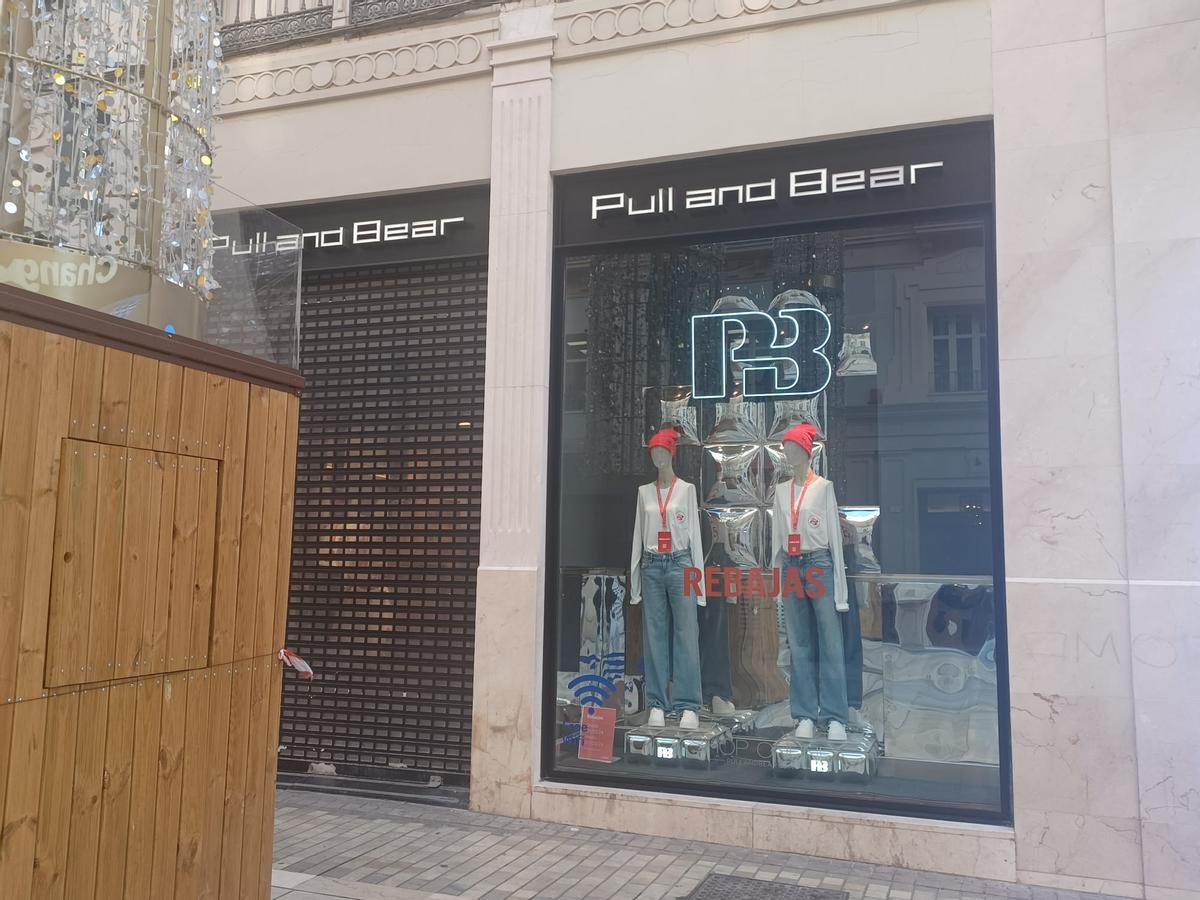 Pull and Bear, en calle Larios.