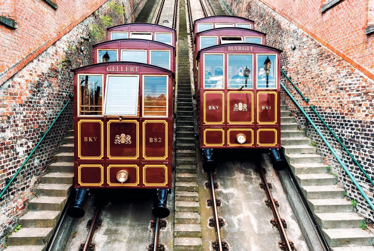 Funicular del Castillo de Buda.