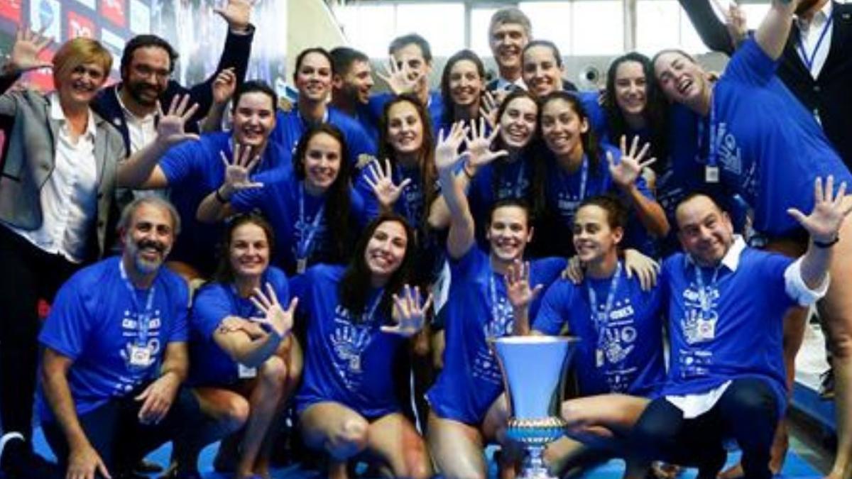 El Astralpool fue campeón de Europa por quinta vez en la Final Four Champions League femenina el año pasado