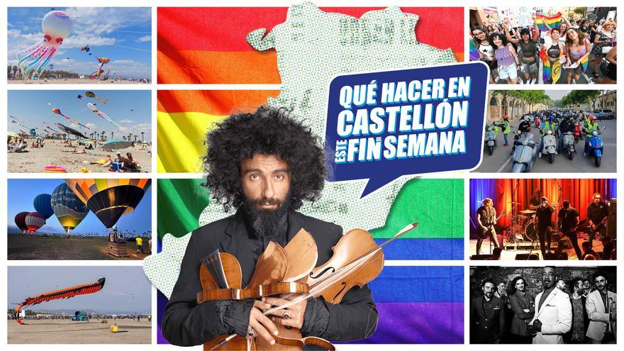 Qué hacer en Castellón este fin de semana: Ara Malikian y los festivales del Viento y del Blues para arrancar junio con energía