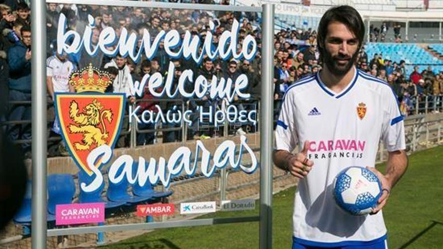 Samaras: &quot;No he sido un súper jugador, llego para ayudar a ascender&quot;