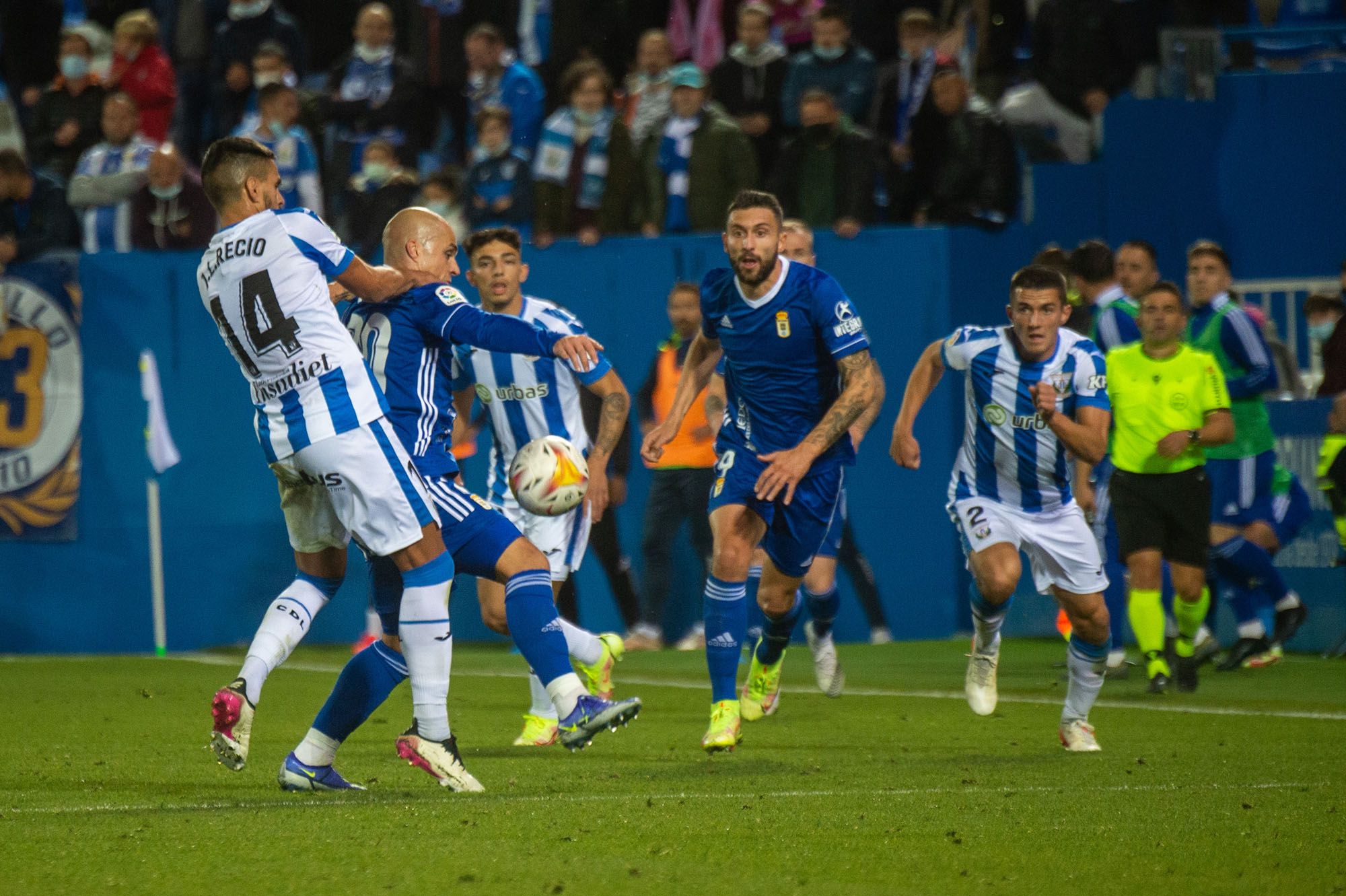 El partido del Real Oviedo en Leganés, en imágenes