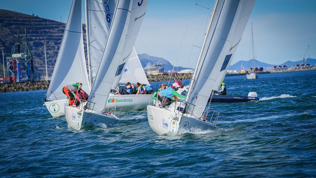 Primeras regatas en Getxo