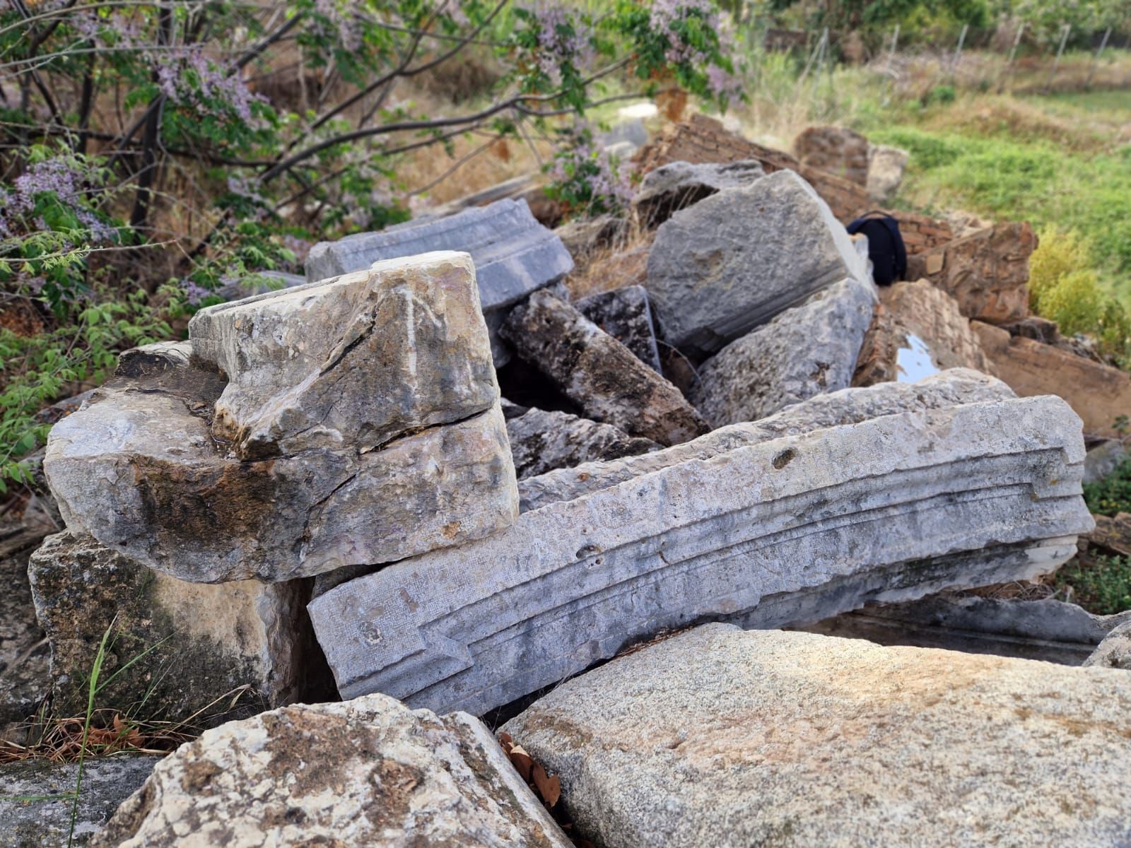 Nuevos restos del antiguo monumento a Sorolla