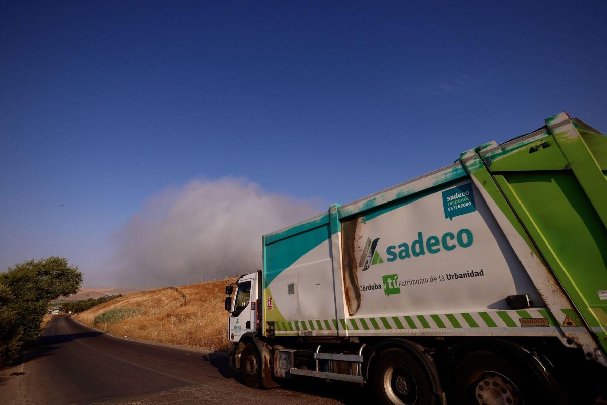 Incendio vertedero Sadeco Córdoba