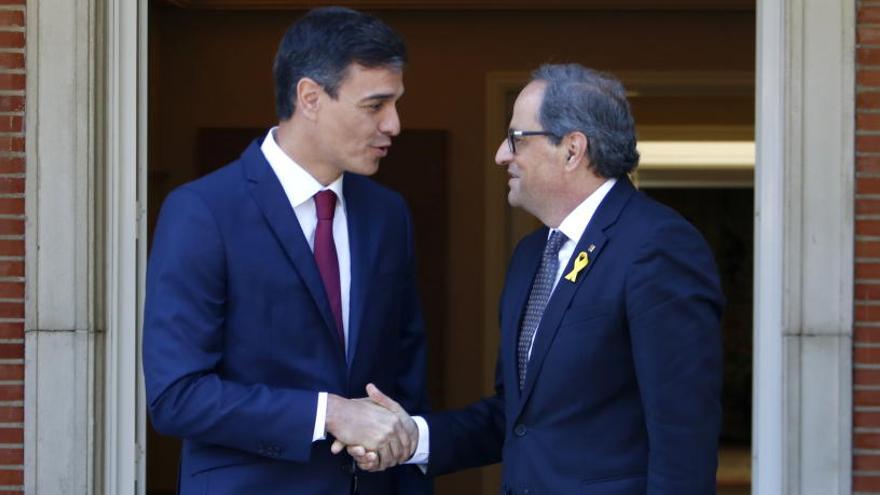 Quim Torra i Pedro Sánchez