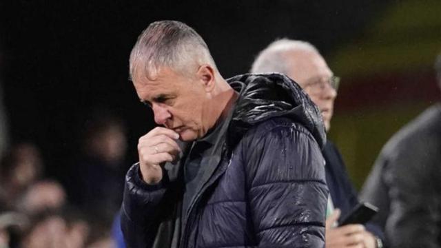 Lucas Alcaraz, ayer pensativo. | LALIGA
