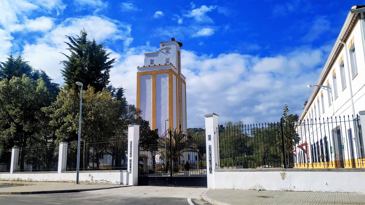 Silo de Monesterio, en la Avenida de Portugal, zona de Las Moreras