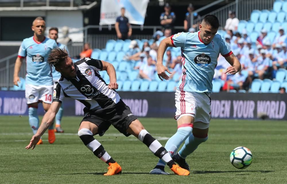 Las fotos del último partido de Liga en Balaídos entre el Celta y el Levante