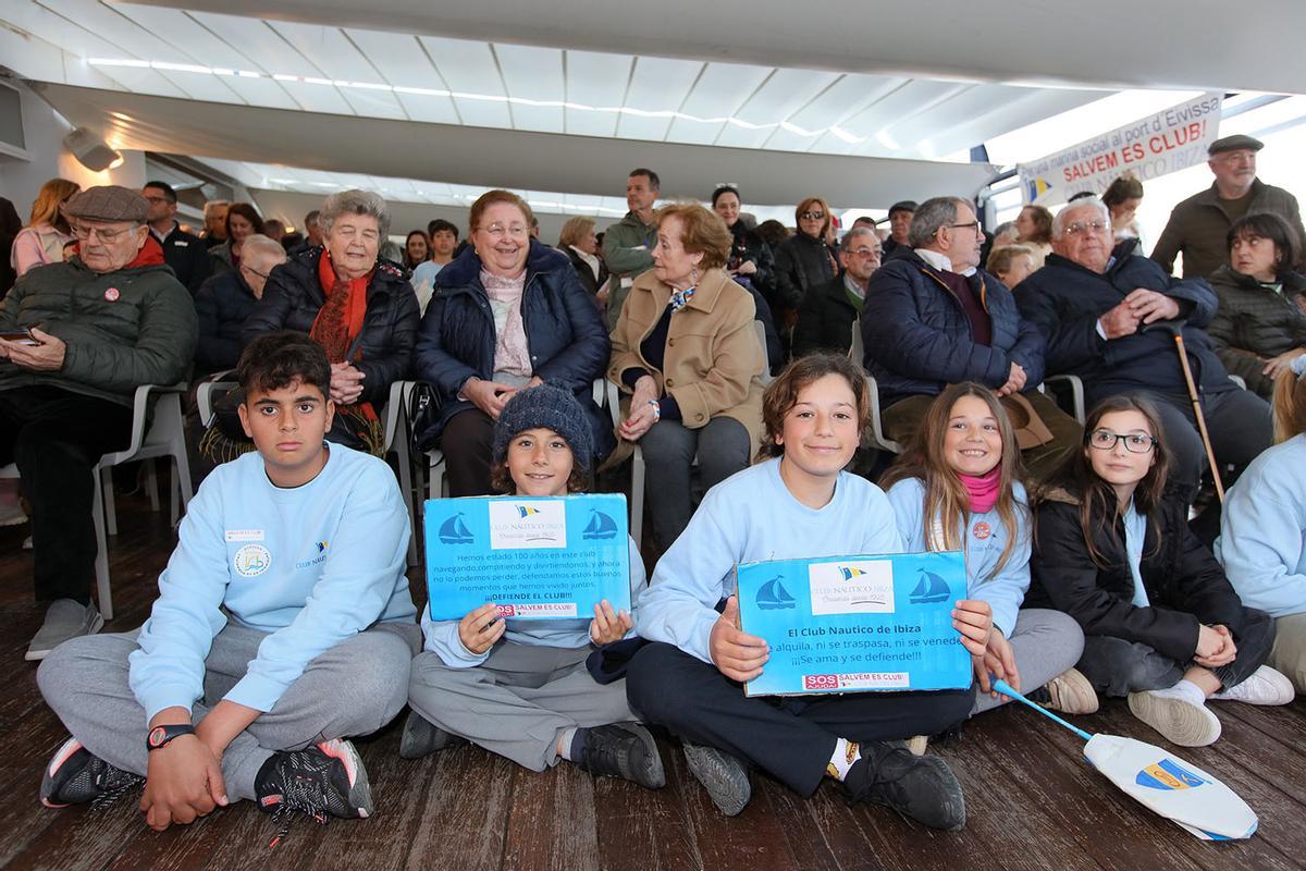 Acto en favor del Club Náutico de Ibiza celebrado el pasado sábado.