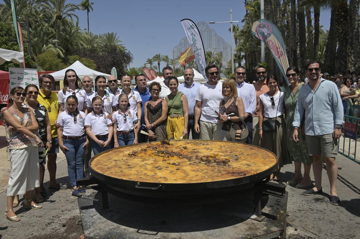 Fiesta del arroz con costra en Elche