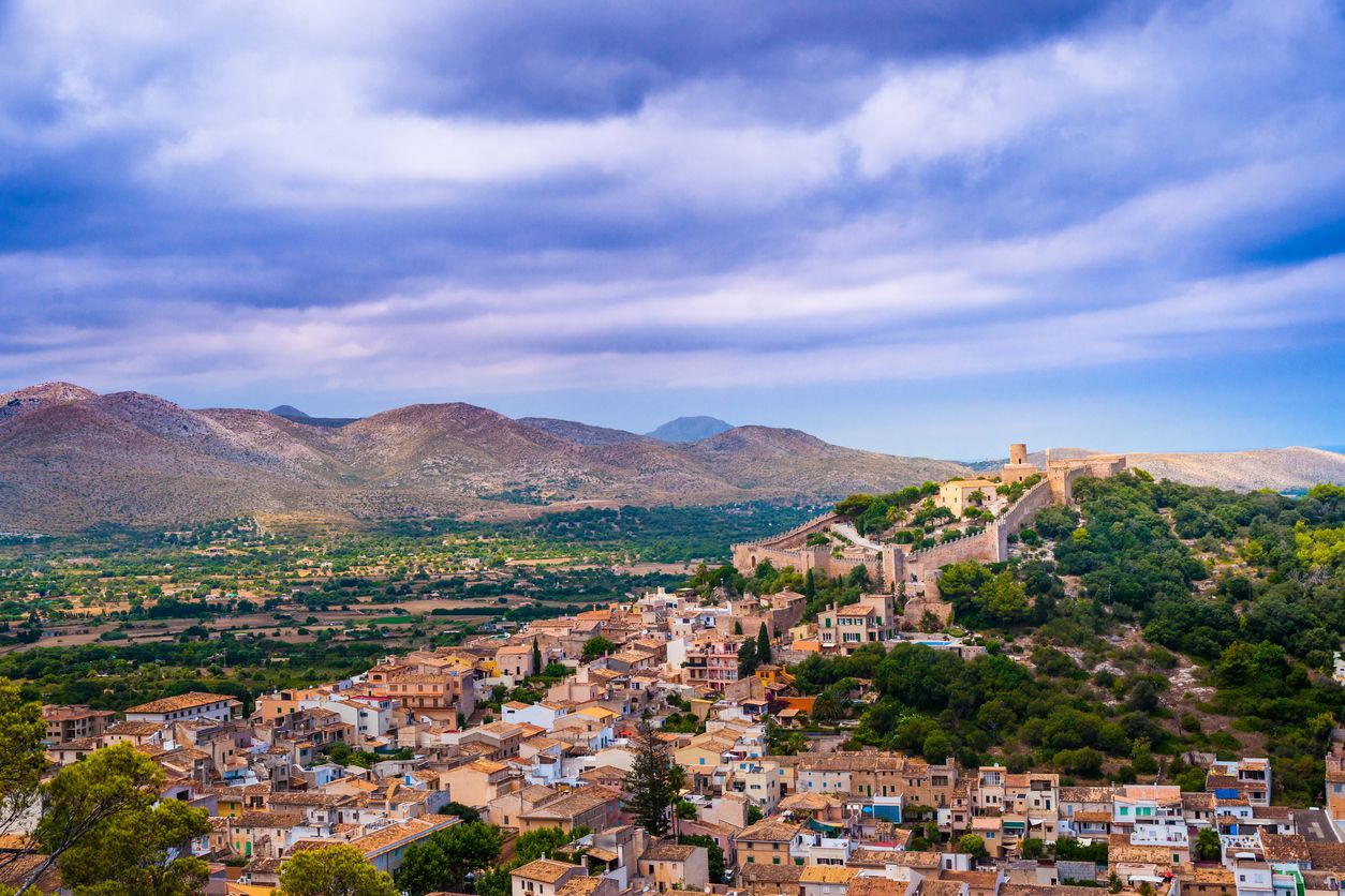 Castillo de Capdepera en Isla de Mallorca, España