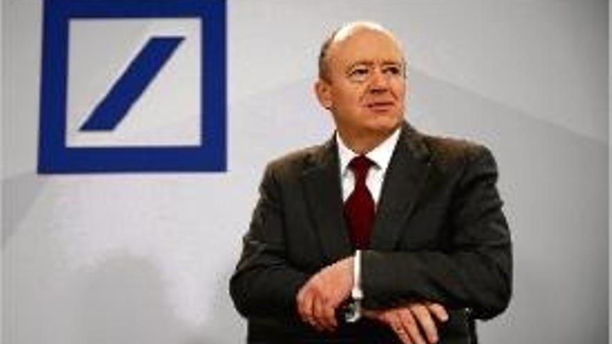 El CEO de Deutsche Bank, John Cyran, va explicar ahir els plans del grup.