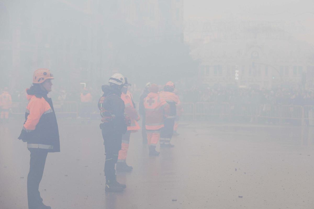 La mascletà del 18 de marzo, en imágenes La mascletà del 18 de marzo, en imágenes