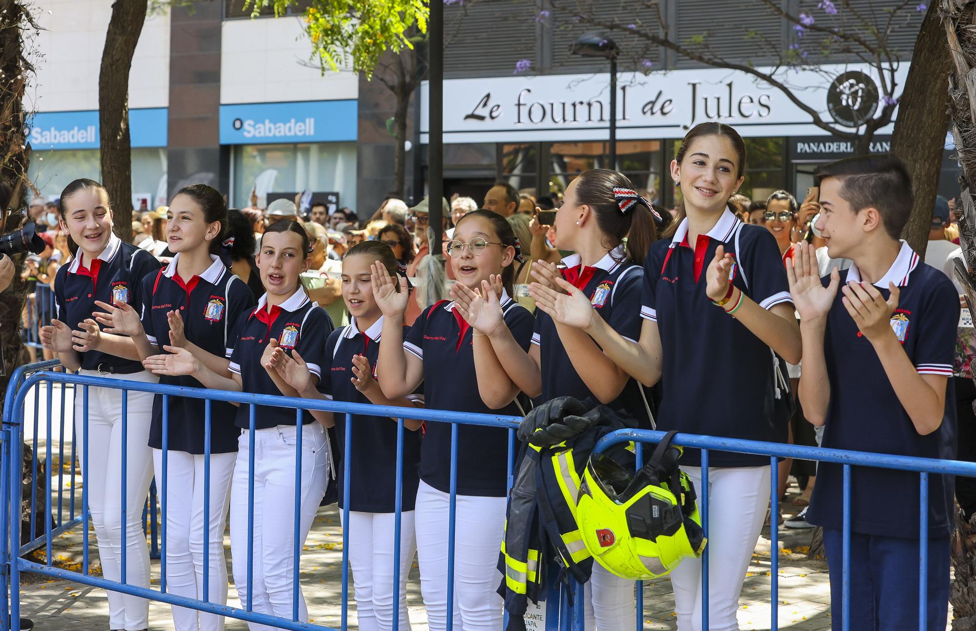 Primera mascletà de las Hogueras 2022