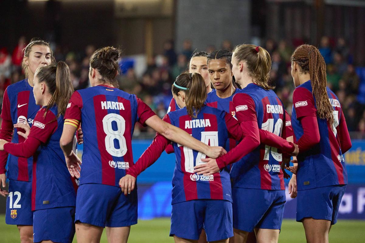 LigaF Jornada 13: FC Barcelona - Levante Las Planas. Las mejores imágenes del partido en el Estadi Johan Cruyff