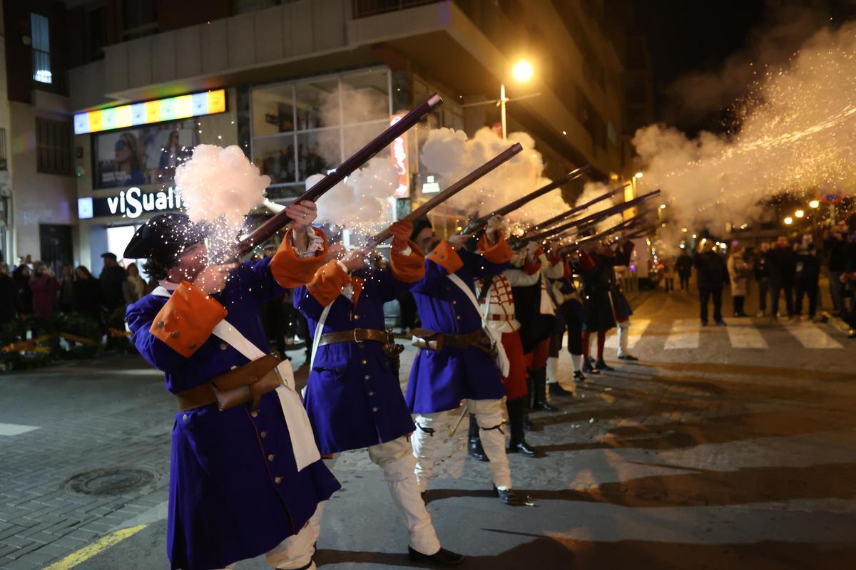 Fotos de la marcha cívica y el congreso de recreación histórica en Vila-real