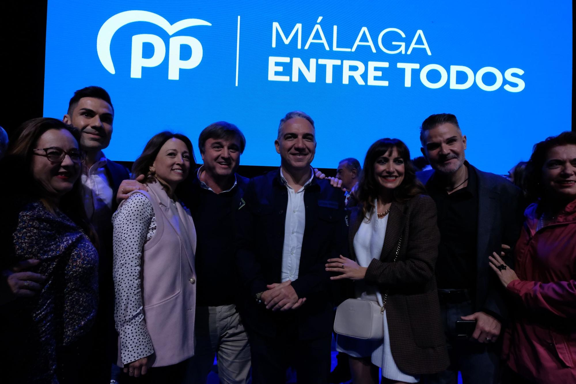 El PP inicia la precampaña para las elecciones municipales en Málaga capital