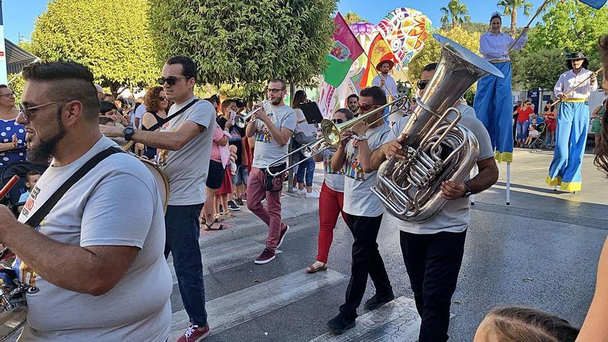 Charanga en la feria de Alhaurín de la Torre.