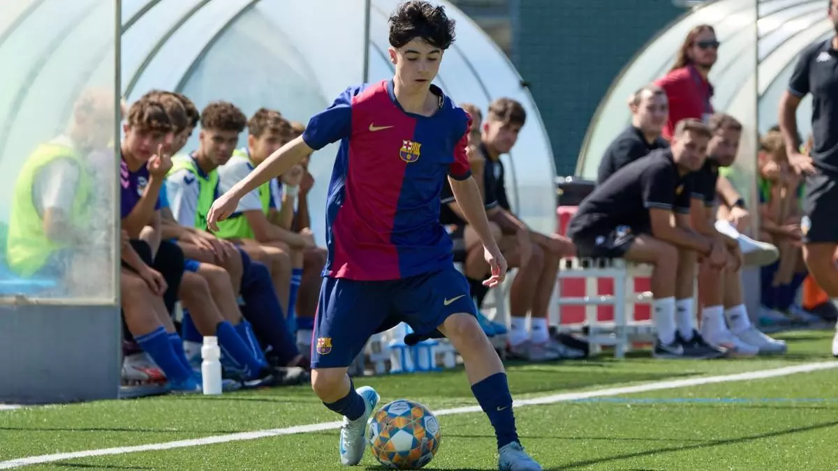 شيطان صغير يثير الإعجاب في برشلونة 3
