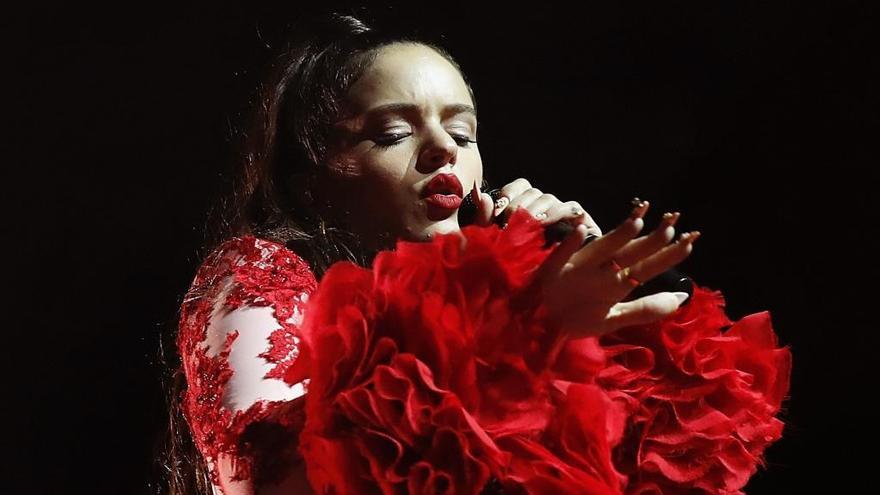 Una fotografía de la cantante Rosalía.