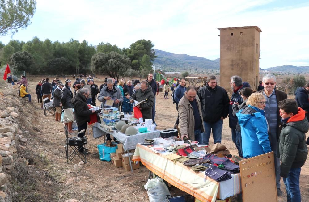 Inauguración del antiguo campo de aviación de Vilafamés