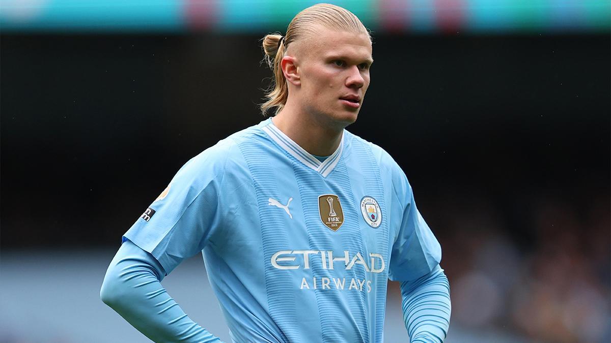 Haaland, delantero del Manchester City