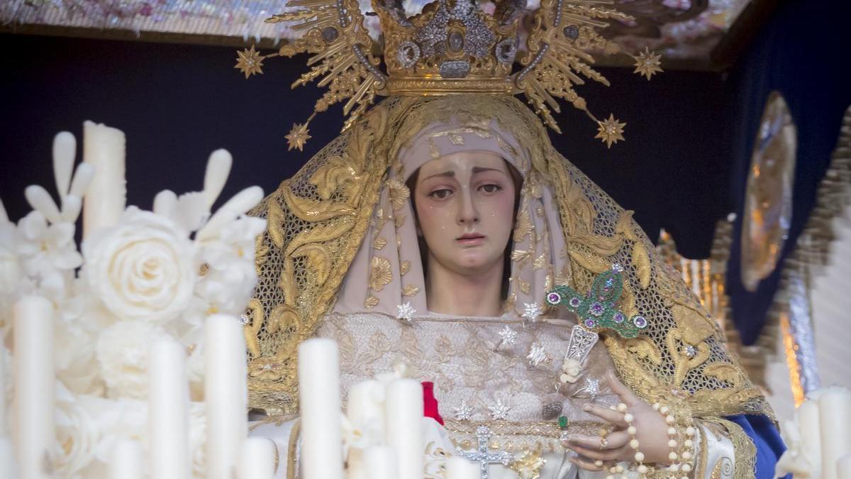Virgen del Dulce Nombre de María de la cofradía de La Humildad.