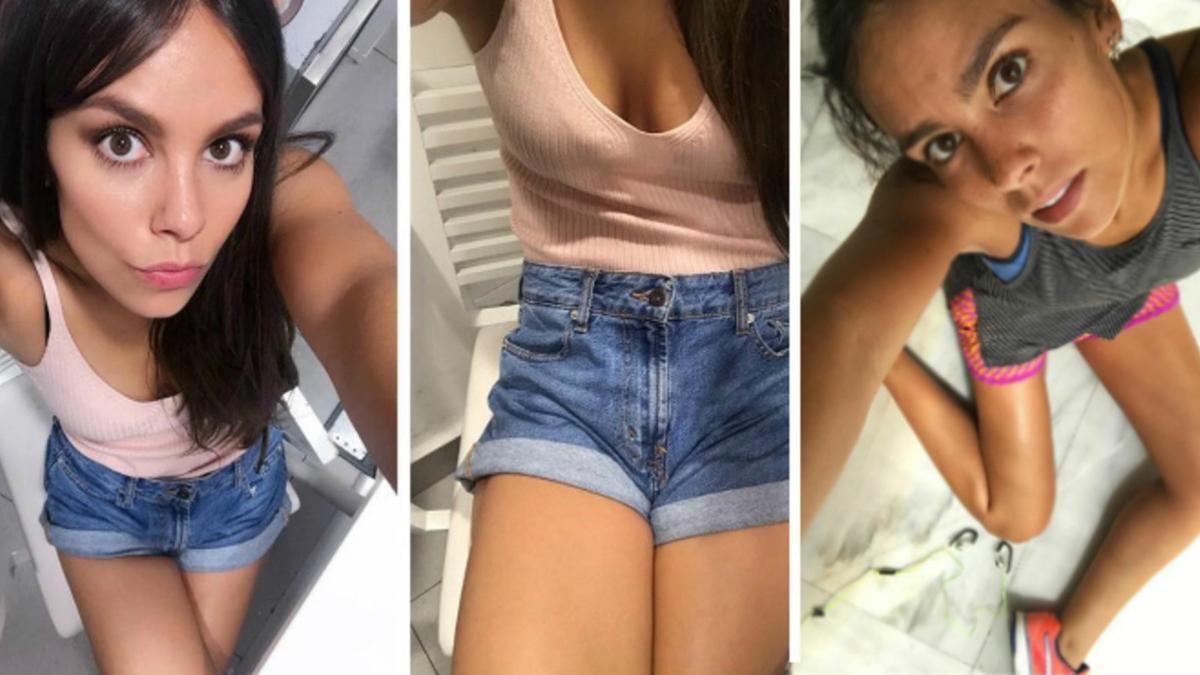 Cristina Pedroche, en las imágenes que ha colgado en su cuenta de instagram desde varias perspectivas.