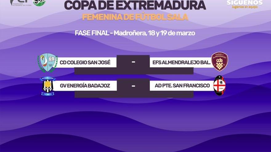 Sorteadas las fases finales de las copas extremeñas