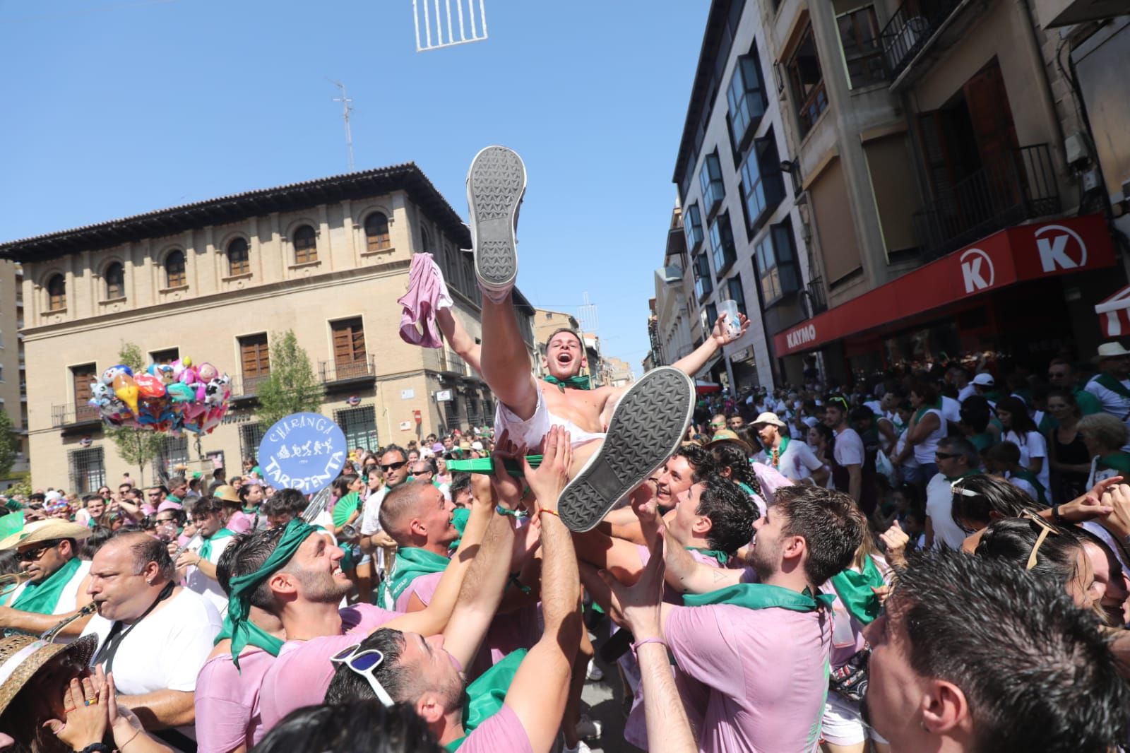 BÚSCATE | El chupinazo de las fiestas de San Lorenzo de Huesca, en imágenes