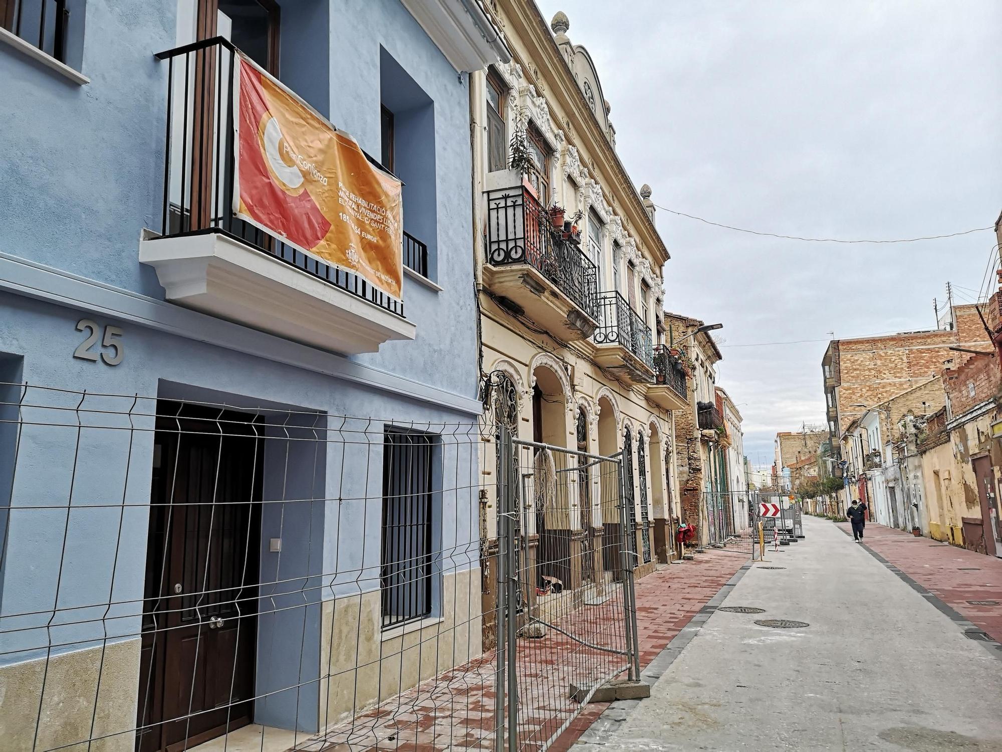 Así es y era la Caseta Blava del Cabanyal