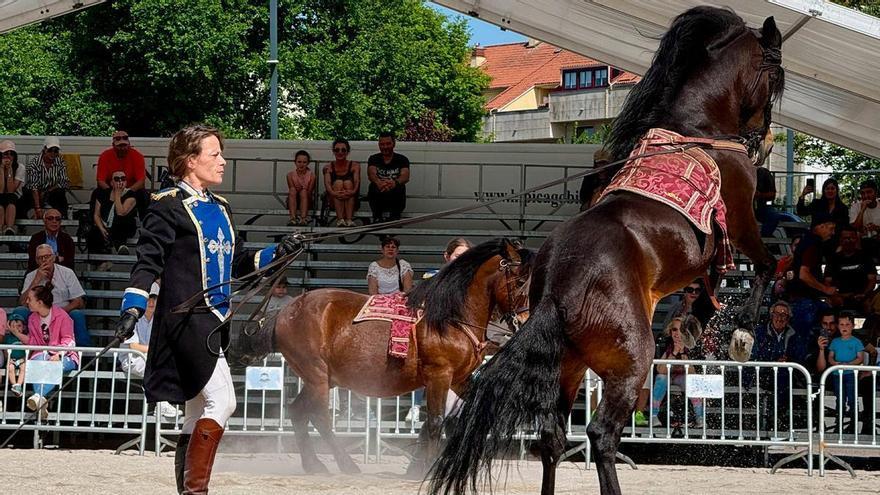 La 36ª Feira do Cabalo de Lalín celebra una exitosa primera jornada