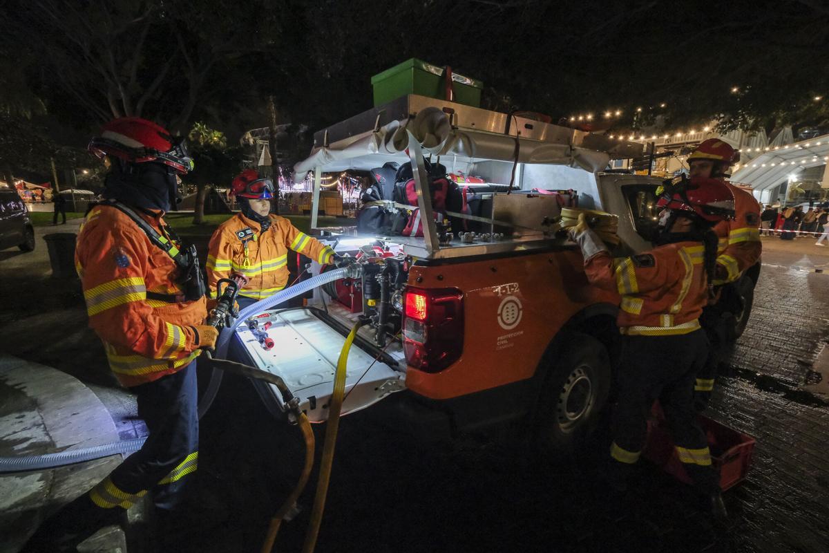 Seguridad en la Gala de la Reina