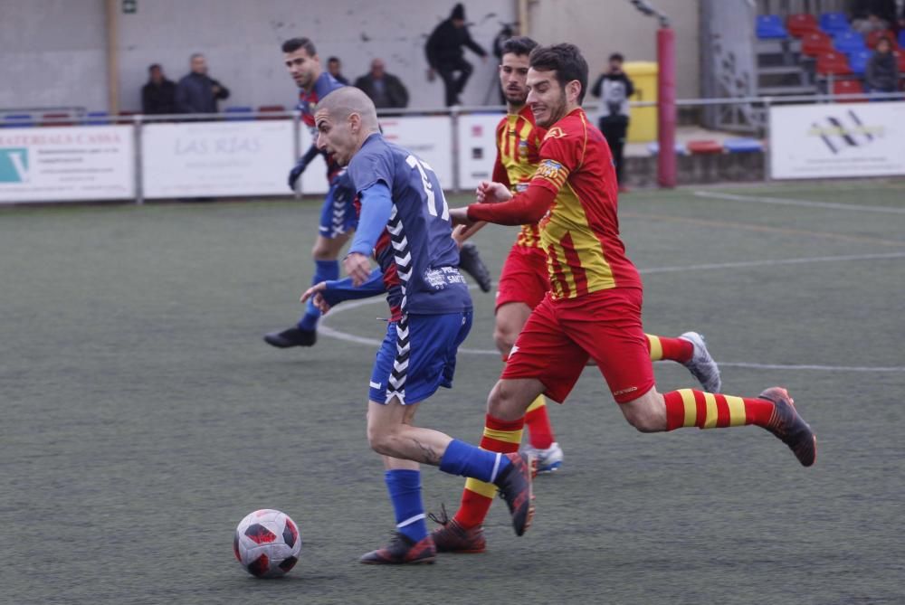 Les imatges del Llagostera - Vilafranca (4-1)