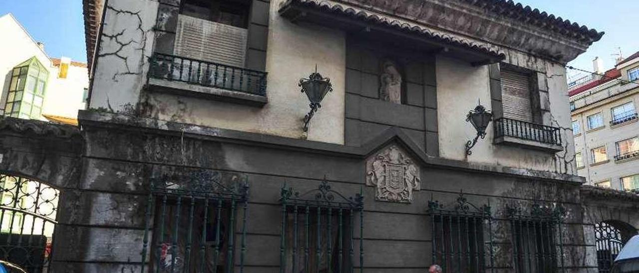 La casa de Jaureguizar pasará a titularidad municipal esta tarde. // Iñaki Abella