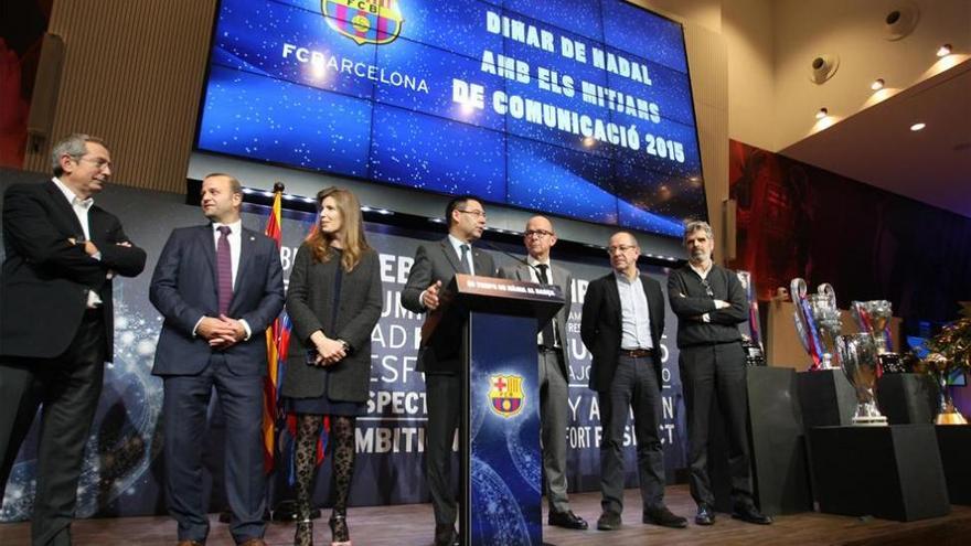 Bartomeu asegura que en el 2016 los jugadores &quot;no quieren parar&quot; de competir