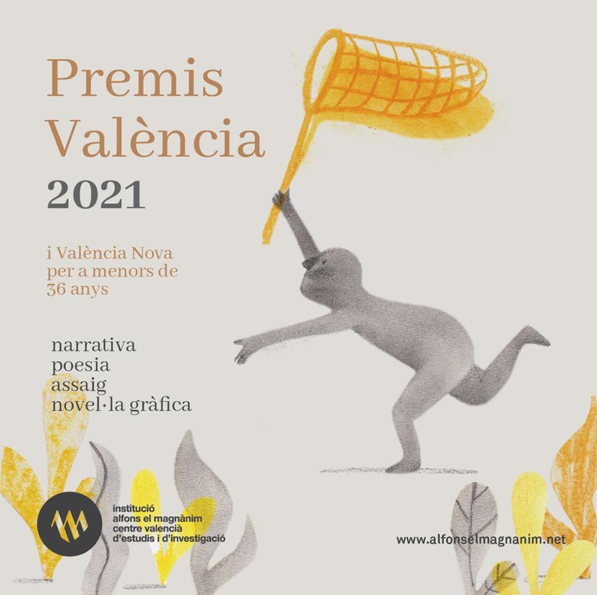 El cartel de los premios de 2021.
