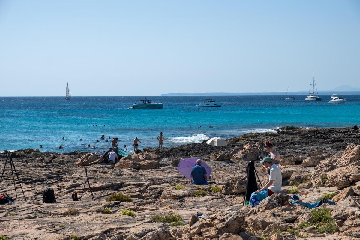 Ses Salines se prepara para el eclipse del siglo en Mallorca Ses Salines se prepara para el eclipse del siglo en Mallorca
