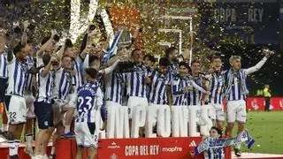 La Real Sociedad se impone al Atlético de Madrid en la tanda de penaltis y se proclama campeón de la Copa del Rey en una final dramática